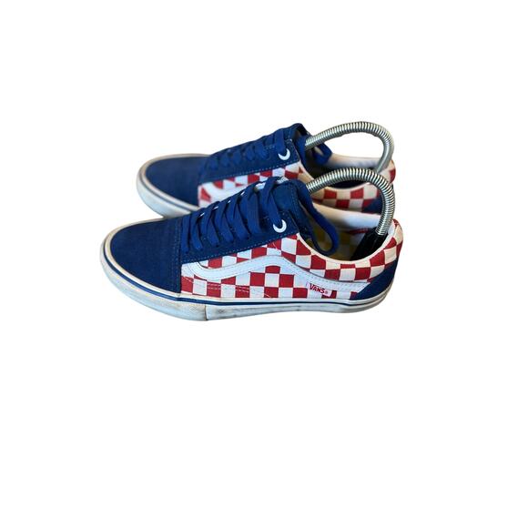 VANS men’s size 6 red white and blue - Picture 1 of 13